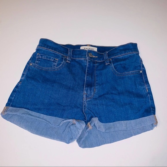 Pac Sun Shorts Size 27 The Shortie Cuffed … - Picture 7 of 8